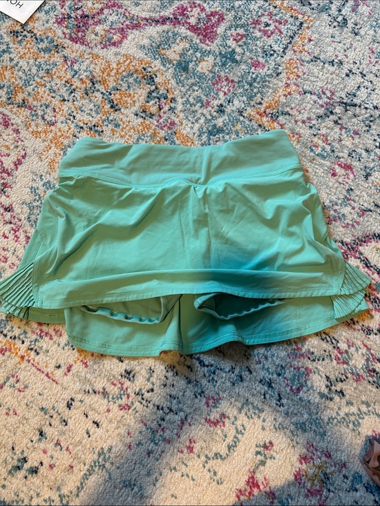 lululemon athletica Dresses & Skirts - lululemon athletica light teal athletic skort